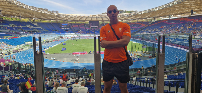 De sportobsessie van Damian van Loo